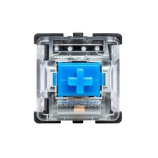 65 PCS KS8 Blue Switches 3Pin Clicky Tactile For Mechanical Keyboards picture