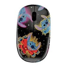 Disney Lilo and Stitch Wireless Mouse, Bluetooth Ergonomic Mouse Stitch Galaxy picture