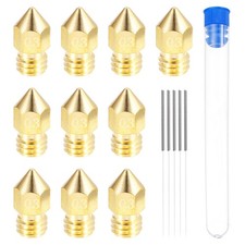 10pcs 3D Printer Nozzle Brass 0.3mm Extruder Print Head for 1.75mm M6 Printer picture