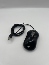Vintage Black Gateway MOAKUO Optical Wheel Mouse USB Wired - Cleaned & Tested picture