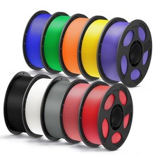 3D Printer Filament PLA Plus 1.75mm Bundle, High Toughness, 10 Colors, 1KG Spool picture