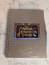 Walt Disney World Parks Animal Kingdom Lodge Resort Notebook Notepad Sealed New picture