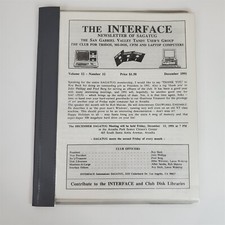 Vintage 1991 The Interface Newsletter 9 Issues San Gabriel Tandy User's Group picture