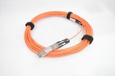 FS BROCADE 40G-QSFP-QSFP-AOC-2001 FIBER OPTICAL CABLE, BLACK, QSFP-40G-AOC, 20M picture