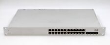 Cisco Meraki MS220-24P-HW 24-Port POE Gigabit Ethernet Switch P/N: 600-20040 picture