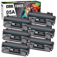 6PK High Yield 05A CE505A Toner Compatible for HP LaserJet P2035 P2035n P2055dn picture