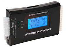 20+4 Pin LCD Power Supply Tester for ATX, ITX, BTX, PCI-E, SATA, HDD picture