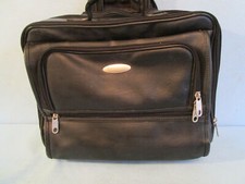 SAMSONITE PORTFOLIO BUSINESS TRAVEL CASE W/ laptop storage WHEELED CARRYON picture