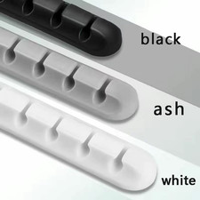 5/7-Hole Data Cable Organizer, Desktop Charging Cable Storage Protector, Mouse C picture