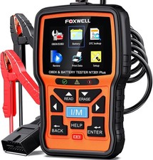 NT301 Plus 2-in-1 OBD2 Scanner & 12V Car Battery Tester picture