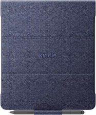 Amazon Kindle Scribe Fabric Folio Cover with Magnetic Attach, Protective Case picture