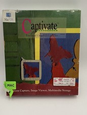 New Vintage Mac Captivate Essential Graphics Utilities Software Sealed picture