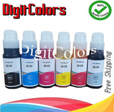 DC Ink Bottle Replacement GI-23 for Canon PIXMA G650 G550 G620 gi23-Pick color picture