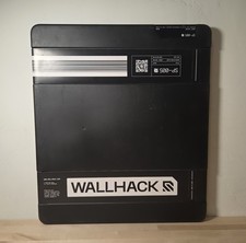Wallhack SP-005 Glass Gaming Mouse Pad in Black Legacy Texture - New Sealed picture