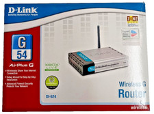 D-Link DI-524 AirPlus G Wireless 802.11g Router 54 Mbps 4-Port Firewall - *NEW* picture