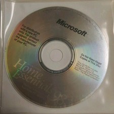 Microsoft Home Essentials 98 CD-ROM 1997 Software Installation X03-42341 No Key picture