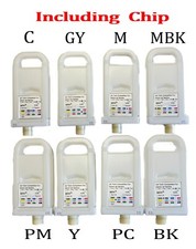 PFI-1700 Refillable Ink Cartridge for Canon 2000/4000/4100/4100s/PRO-6000 set 8 picture