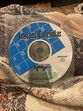 Instant Calendar CD for Windows Softkey 1995 CD picture