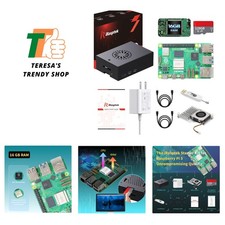 Raspberry Pi 5 Kit with 16GB RAM, 128GB OS & Durable Aluminum Case picture