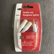 Belkin F8V234 White Speaker and Headphone Y Splitter  picture