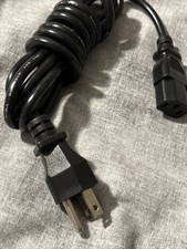 6 Ft 3-Prong Trapezoid Computer Power Cord Universal PC Cable Standard Wire 6 Ft picture