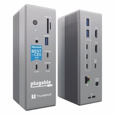 Plugable Thunderbolt 5 Docking Station with Dual HDMI 2.1, 140W Laptop Charging picture
