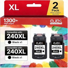 PG-240XL 240 XL Black Ink Replacement Cartridge picture