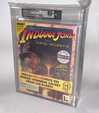 1993 Lucas Arts Indiana Jones Fate of Atlantis Big Box PC Factory Sealed VGA 85+ picture