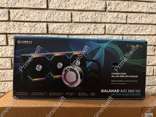 Lian Li Galahad AIO 360 RGB Black UNI FAN SL120 Edition – Premium AIO Cooler NEW picture