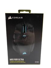 Corsair M65 RGB Ultra Black 26K DPI Wired FPS Gaming Mouse CH-9309411-NA2 Tunabl picture