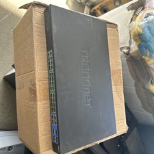 TRENDnet TPE-2840WS/A Ethernet Switch, 28 Port - Black *USED* picture