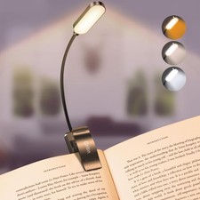 Gritin 16 LED Rechargeable Book Light for Reading in Bed One Size, ‎Black picture