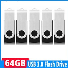 64GB USB3.0 Flash Drives Memory Sticks Storage U Disk Thumb Drive 1 2 3 5 10 LOT picture