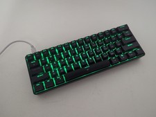 DIERYA DK61SE 60% Wired Mechanical Keyboard Green Led / Red Switches Gaming picture