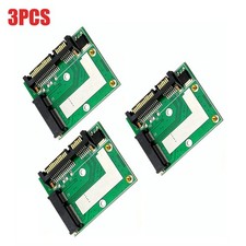 3Pcs Mini PCIE mSATA SSD to 2.5