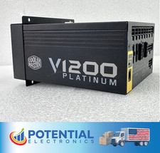 USED Cooler Master V1200 Platinum ATX Modular 1200W Pwr Supply RS-C00-AFBA-G1 🚚 picture