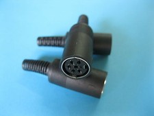 60 pcs Standard DIN Jack 6 Pin Female Connector with Plastic Handle New picture