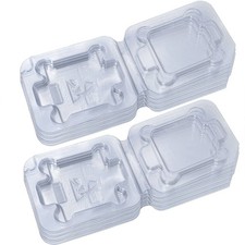 ToToT 14pcs Universal CPU Protection Box 5.5x6.5cm Computer CPU Case Tray Fli... picture