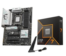 Micro Center AMD Ryzen 7 9700X CPU Processor with MSI B850 Gaming Plus WiFi M... picture