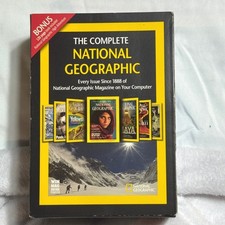 National Geographic Complete 1888-2009 6 DVD-ROM Set Book PC Mac picture