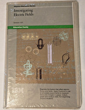 IBM Physics Discovery Series Electric Fields DOS 5.25 Floppy Sealed PC XT AT PCj picture