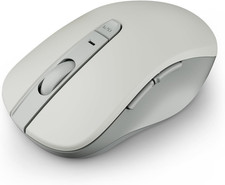 Bluetooth Mouse Silent Wireless Mice, Quiet Click (Silver-Gray) picture