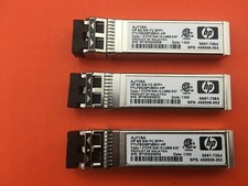 3 x HP HPE AJ718A B-Series 468508-002 5697-7264 8Gb Storage Work SFP Transceiver picture