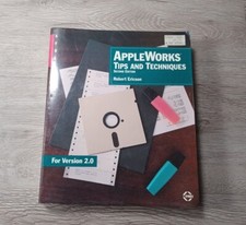 Vintage AppleWorks Tips and Techniques Book 2.0 Second Edition 1987 picture