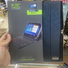 Lifeworks Universal Bluetooth Keyboard/Journalist Jackets For Tablets -9-10