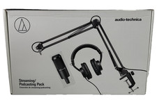 Audio Technica 1-Person PC Podcast Podcasting Kit w/ 2035 Mic+Headphones+Boom picture