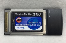 TRENDnet TEW-501PC 108Mbps 802.11a/g Wireless LAN CardBus PC Adapter picture