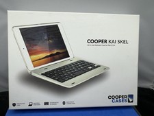 All In One COOPER KAI SKEL For iPad 2 3 4 Bluetooth Keyboard Case Silver/Gray picture