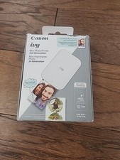 Canon Ivy 2nd Gen Mini Photo Printer 5452C040 WITH 10 SHEEETS picture