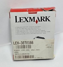 Lexmark LEX-3070166 Re-inking Ribbon Black -  2300/2400/2500/2500+ Series - New  picture